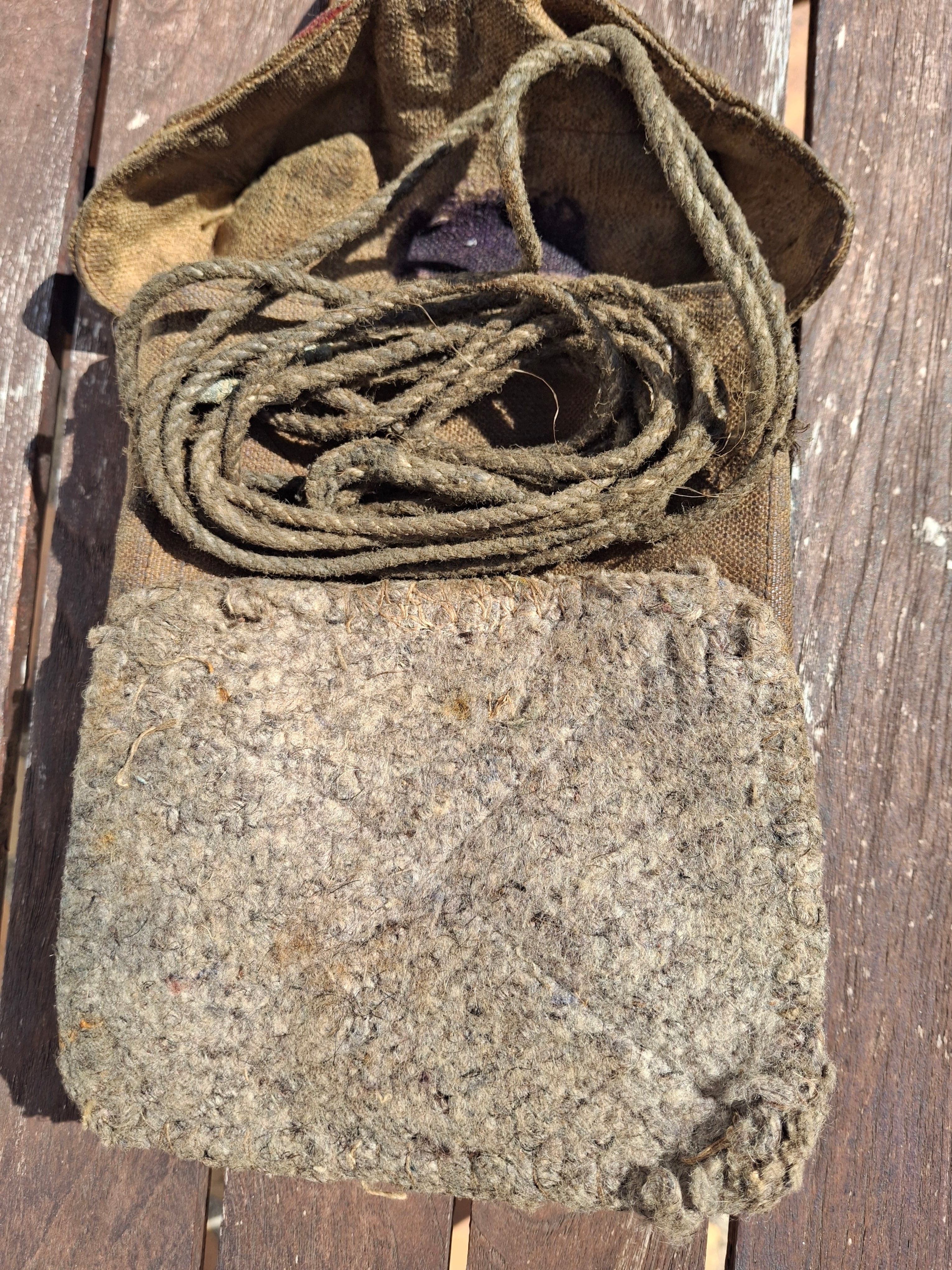 Waffenteile MG34 / MG42 Werkzeugtasche / Tasche für Reserveverschluss - WK2