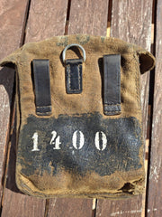 Waffenteile MG34 / MG42 Werkzeugtasche / Tasche für Reserveverschluss - WK2