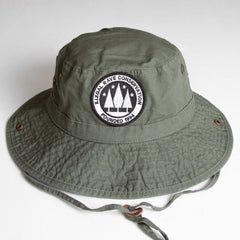 Illegal Rave - Draw String Bucket Hat - Khaki