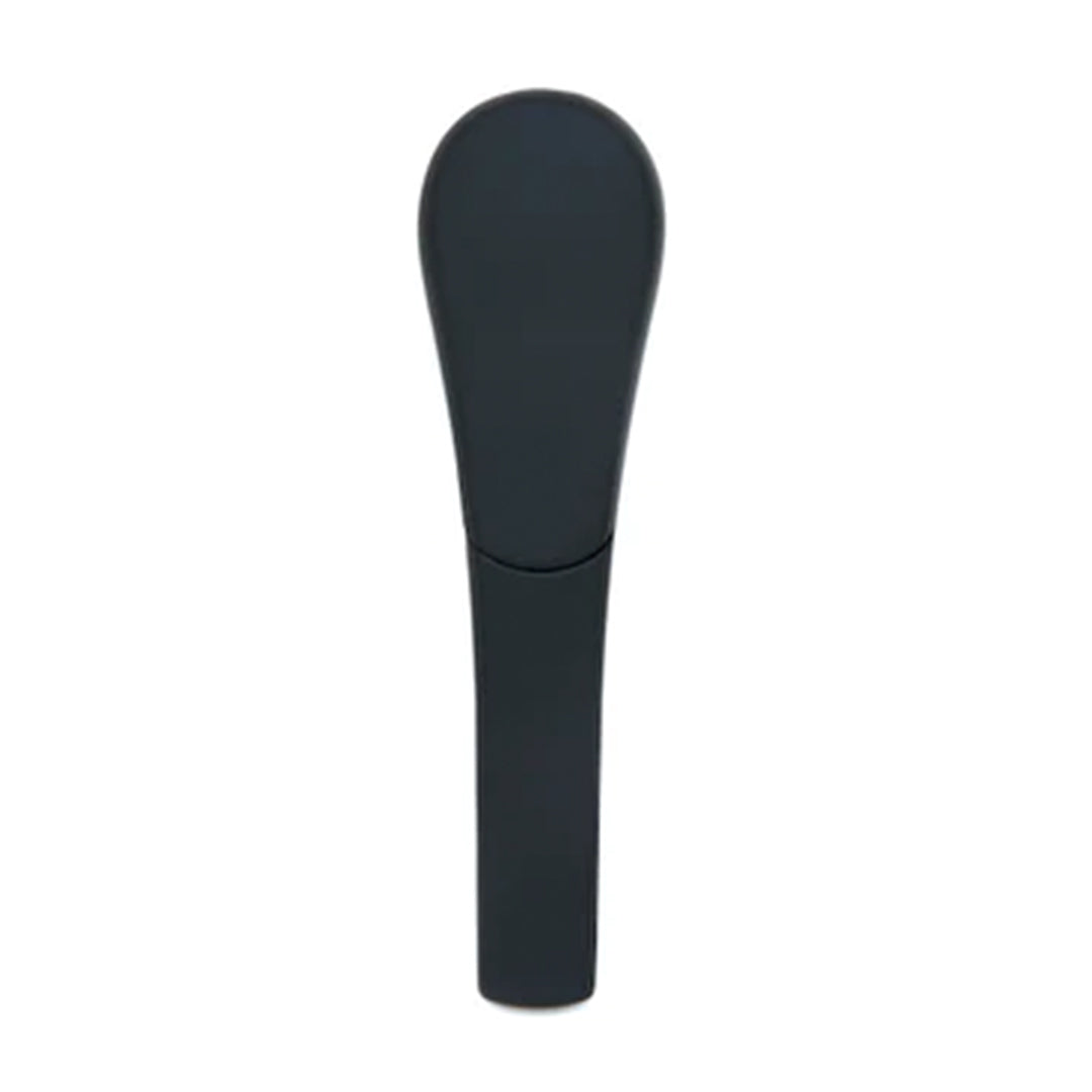 Journey Pipe 2 in Matte Black - Sleek Magnetic Hand Pipe Front View