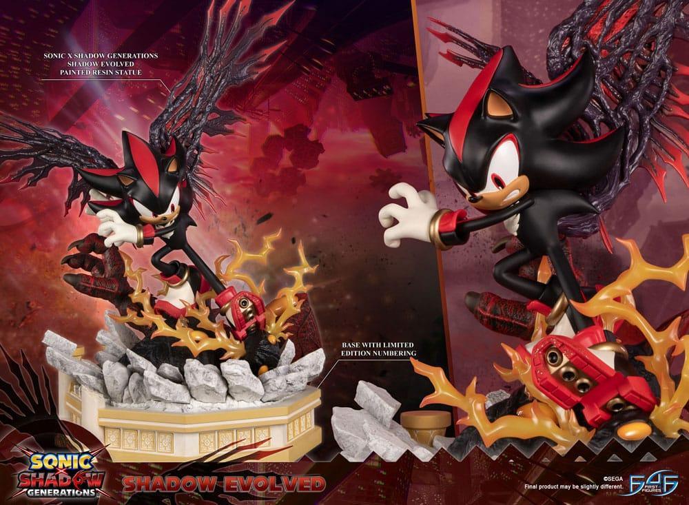 Sonic X Shadow Generations Figur Shadow Evolved 58 cm First 4 Figures